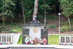 Мемориал в Центральном парке в Воронеже