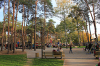 Фото парка Алые паруса в Воронеже